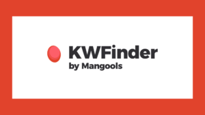 KWFinder Keyword Tool von Mangools